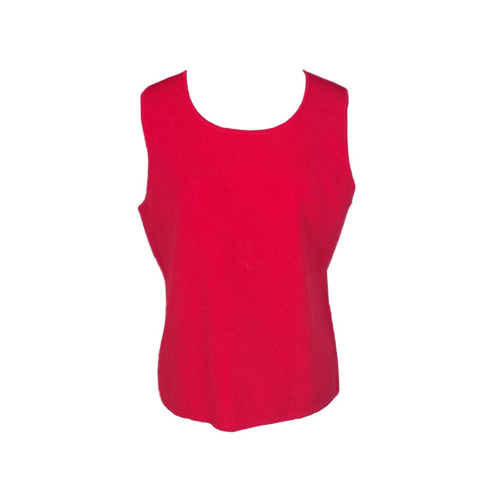 Chico's Red Sleeveless Top